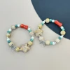 High-end female summer Chinese-style porcelain bead bracelet, artistic student ceramic bracelet jewelry, niche accessories Specification image